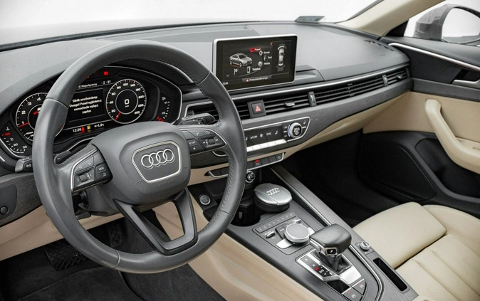 Audi A4 cena 114850 przebieg: 82336, rok produkcji 2019 z Wielichowo małe 742